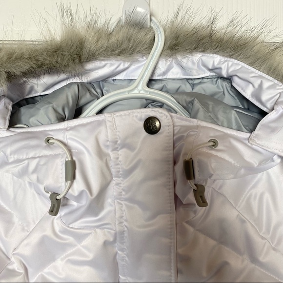 HP 🌟 FREE SHIPPING 💥 NWOT Columbia Lay D Down White 550 Parka - Picture 9 of 13